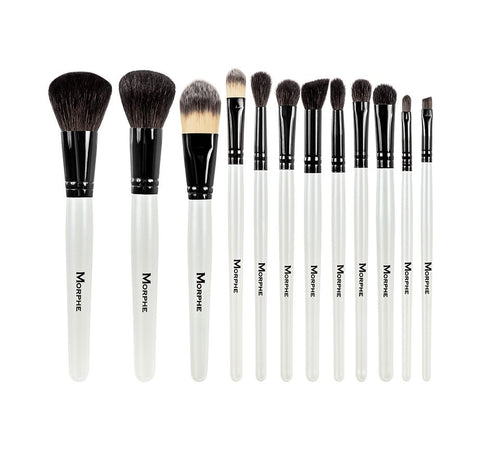 SET 706 - 12 PIECE BLACK AND WHITE TRAVEL SET