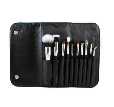 SET 696 - 10 PIECE DELUXE FACE SET W/ SNAP CASE